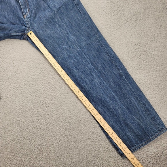 Chaps‎ Jeans Mens 38x30 Blue Denim Straight Leg Medium Wash Classiccore Casual - Picture 13 of 15